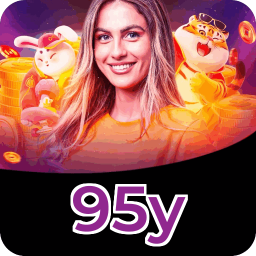 Números do app 95y em material de marketing — ilustração, não auditoria